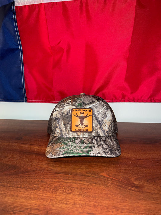 CAMO "Cowboy Country Club" Trucker Hat