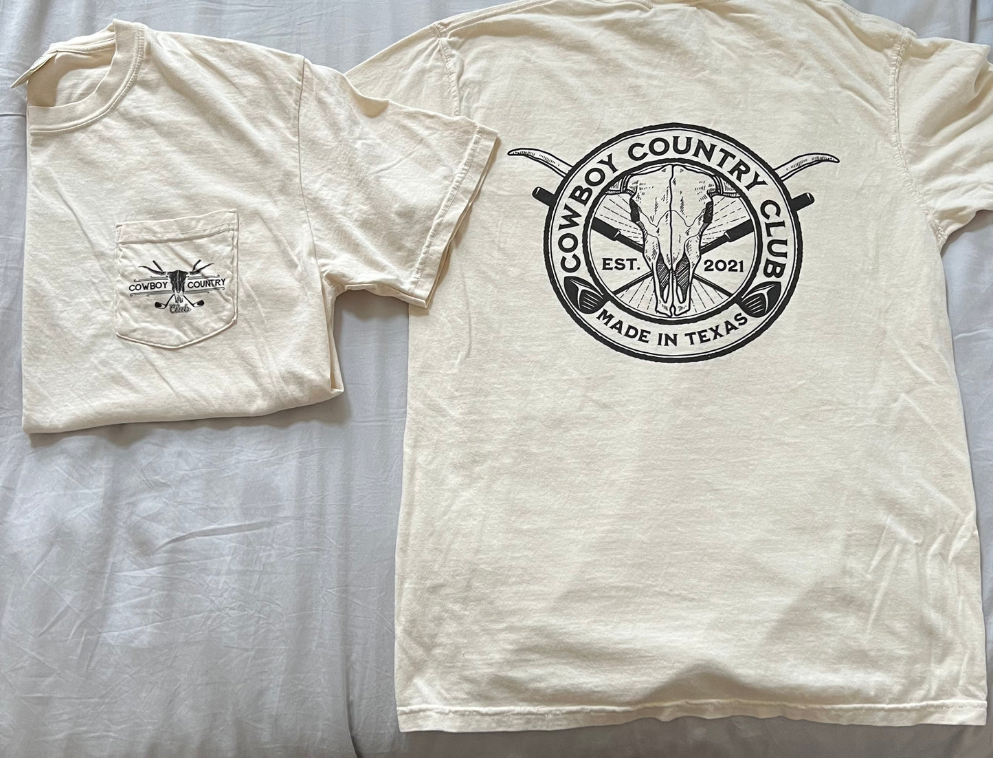 Ivory Pocket Tee